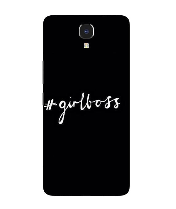 #GirlBoss Mobile Back Case for Infinix Note 4 (Design - 266) #GirlBoss Case for Infinix Note 4 (Design No. 266)