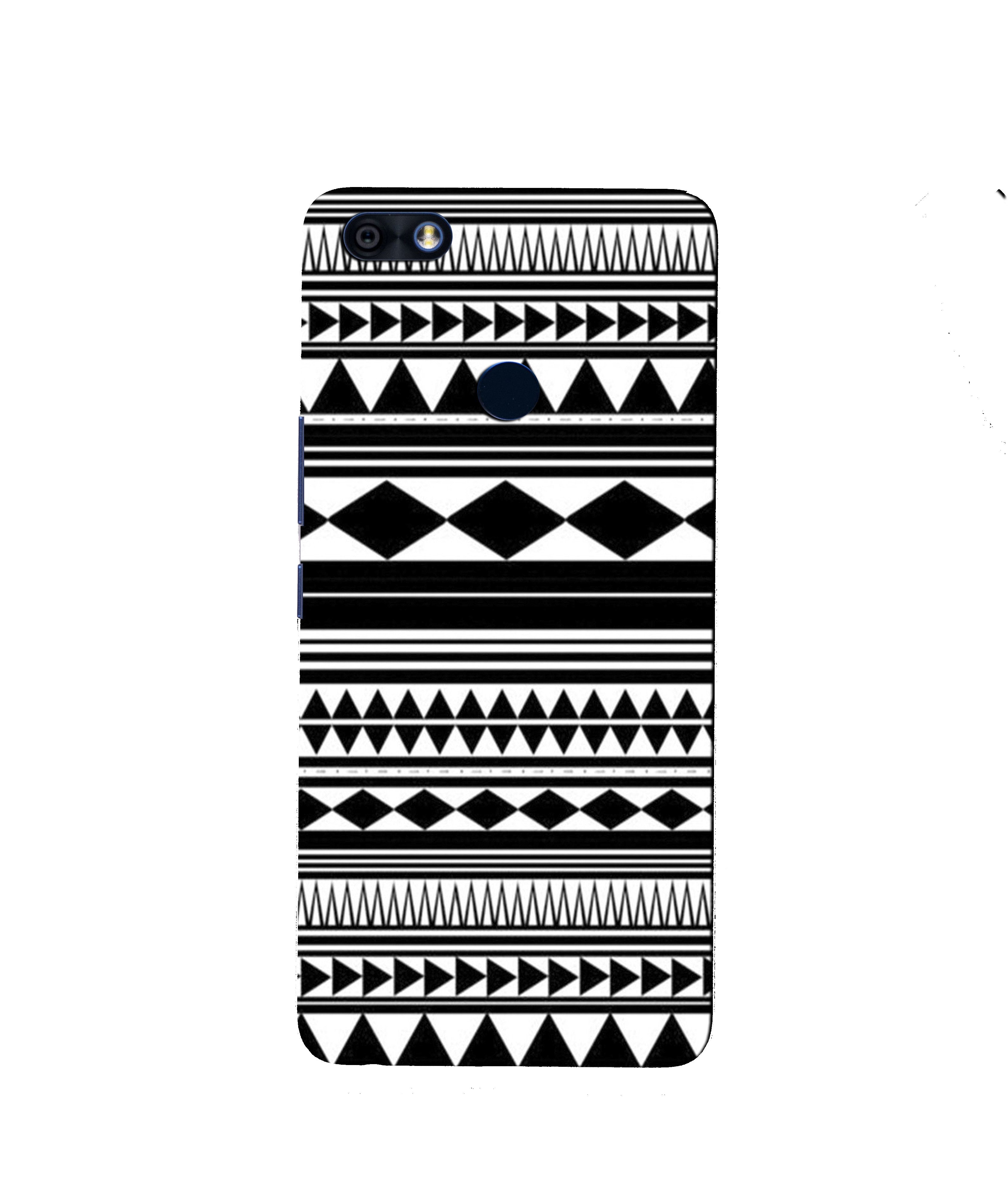 Black white Pattern Mobile Back Case for Infinix Note 5 / Note 5 Pro (Design - 5) Black white Pattern Case for Infinix Note 5 / Note 5 Pro