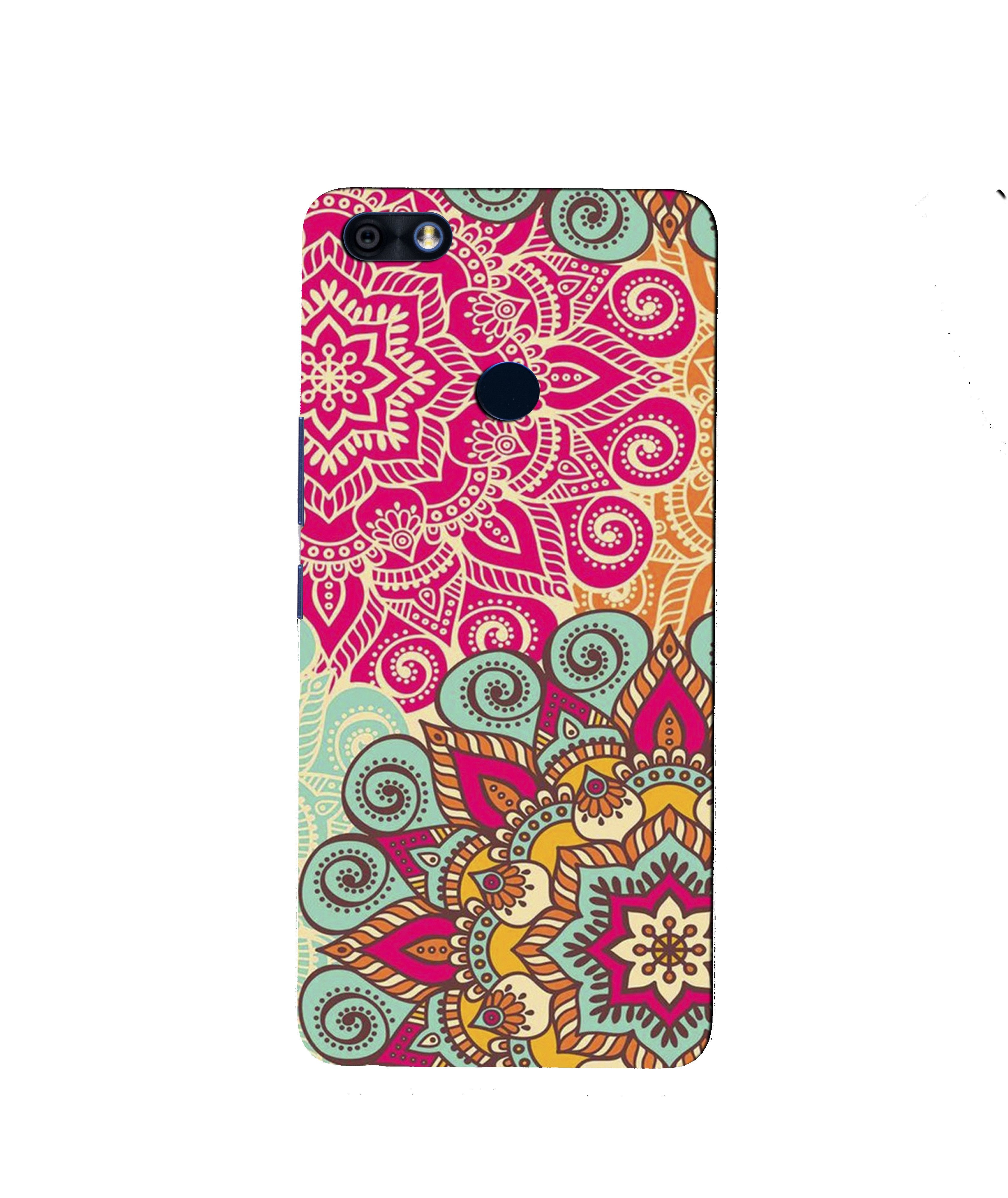 Rangoli art Mobile Back Case for Infinix Note 5 / Note 5 Pro (Design - 6) Rangoli art Case for Infinix Note 5 / Note 5 Pro