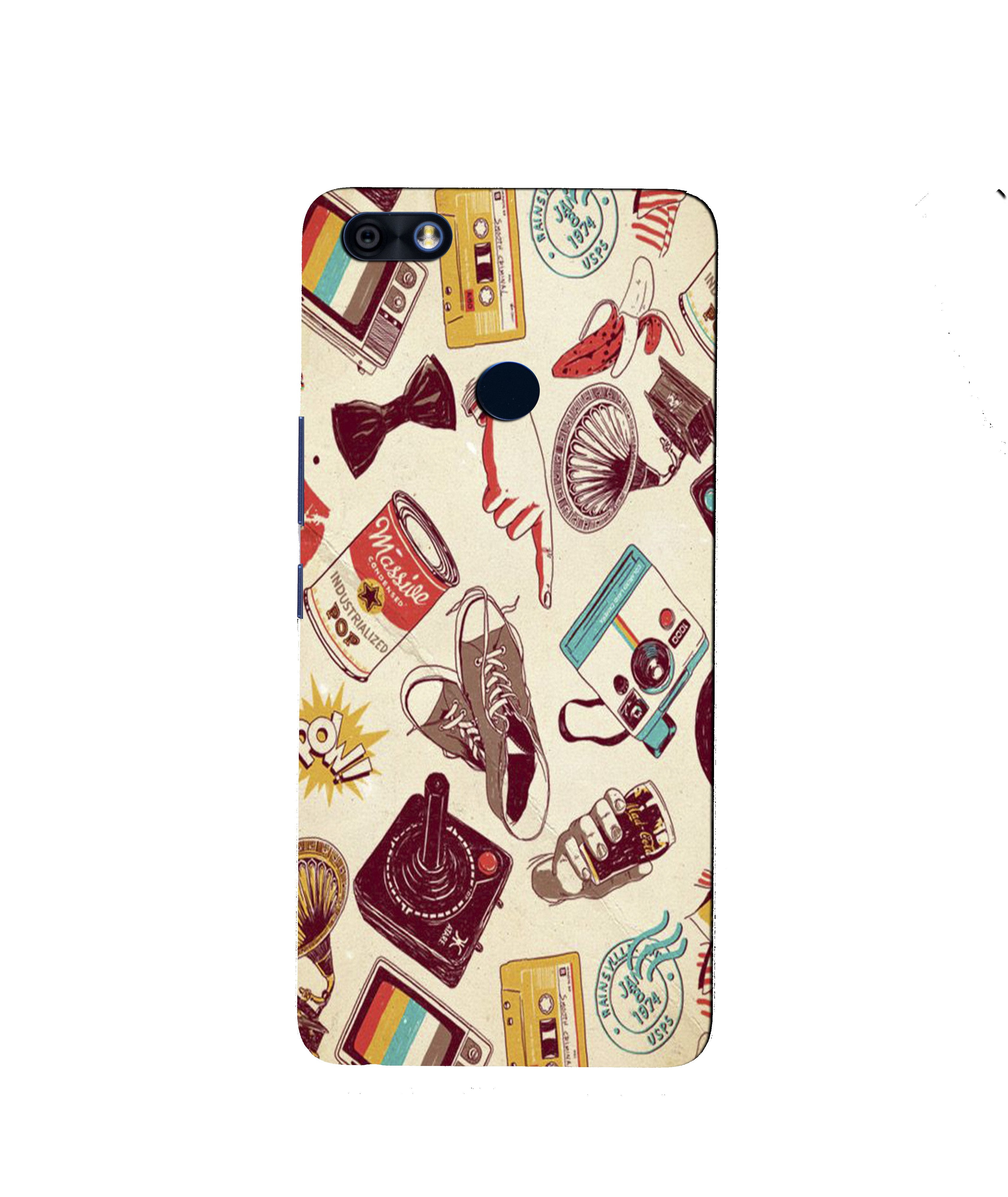 Vintage Mobile Back Case for Infinix Note 5 / Note 5 Pro (Design - 35) Vintage Case for Infinix Note 5 / Note 5 Pro