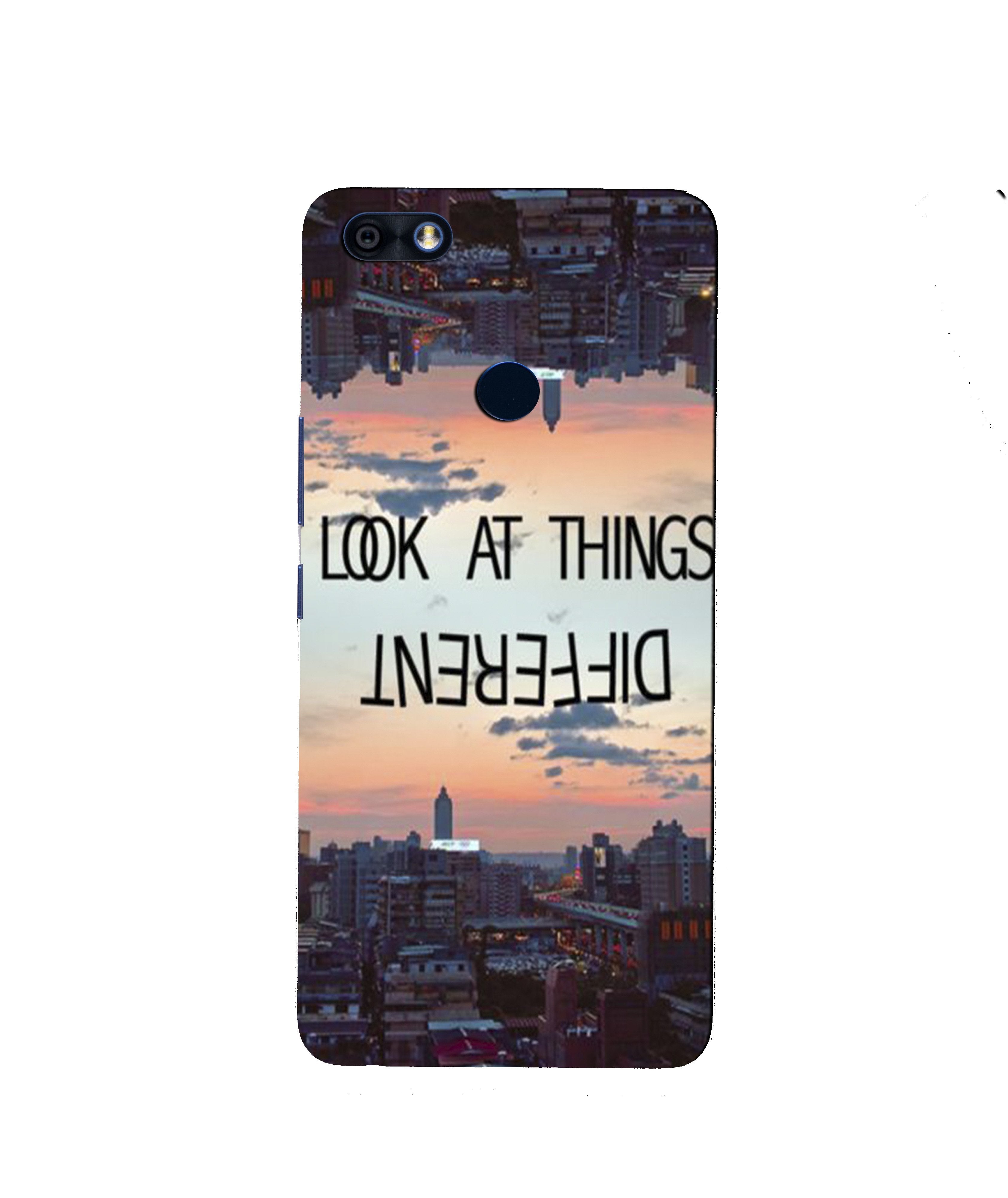 Look at things different Mobile Back Case for Infinix Note 5 / Note 5 Pro (Design - 99) Look at things different Case for Infinix Note 5 / Note 5 Pro