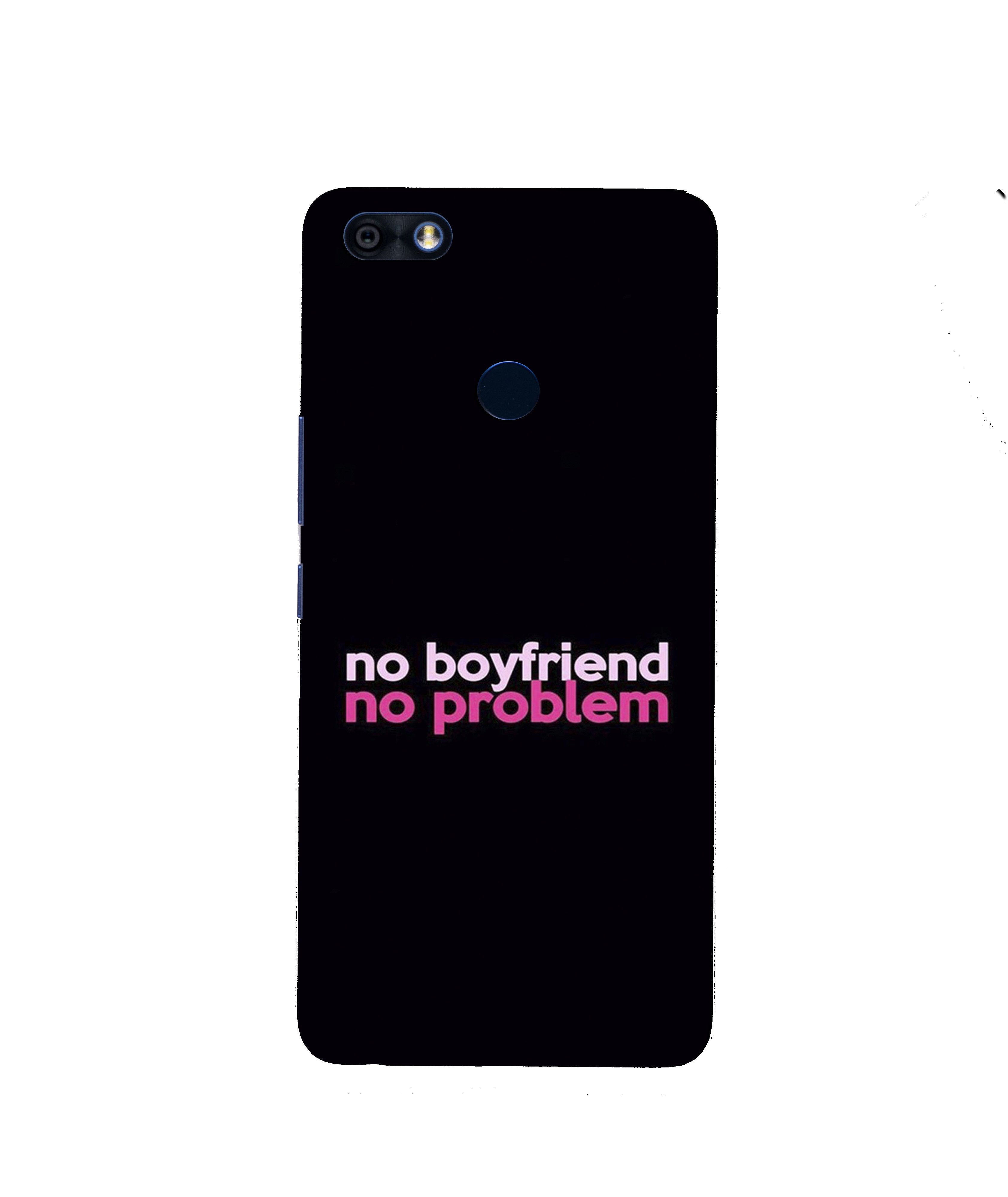 No Boyfriend No problem Mobile Back Case for Infinix Note 5 / Note 5 Pro (Design - 138) No Boyfriend No problem Case for Infinix Note 5 / Note 5 Pro (Design - 138)