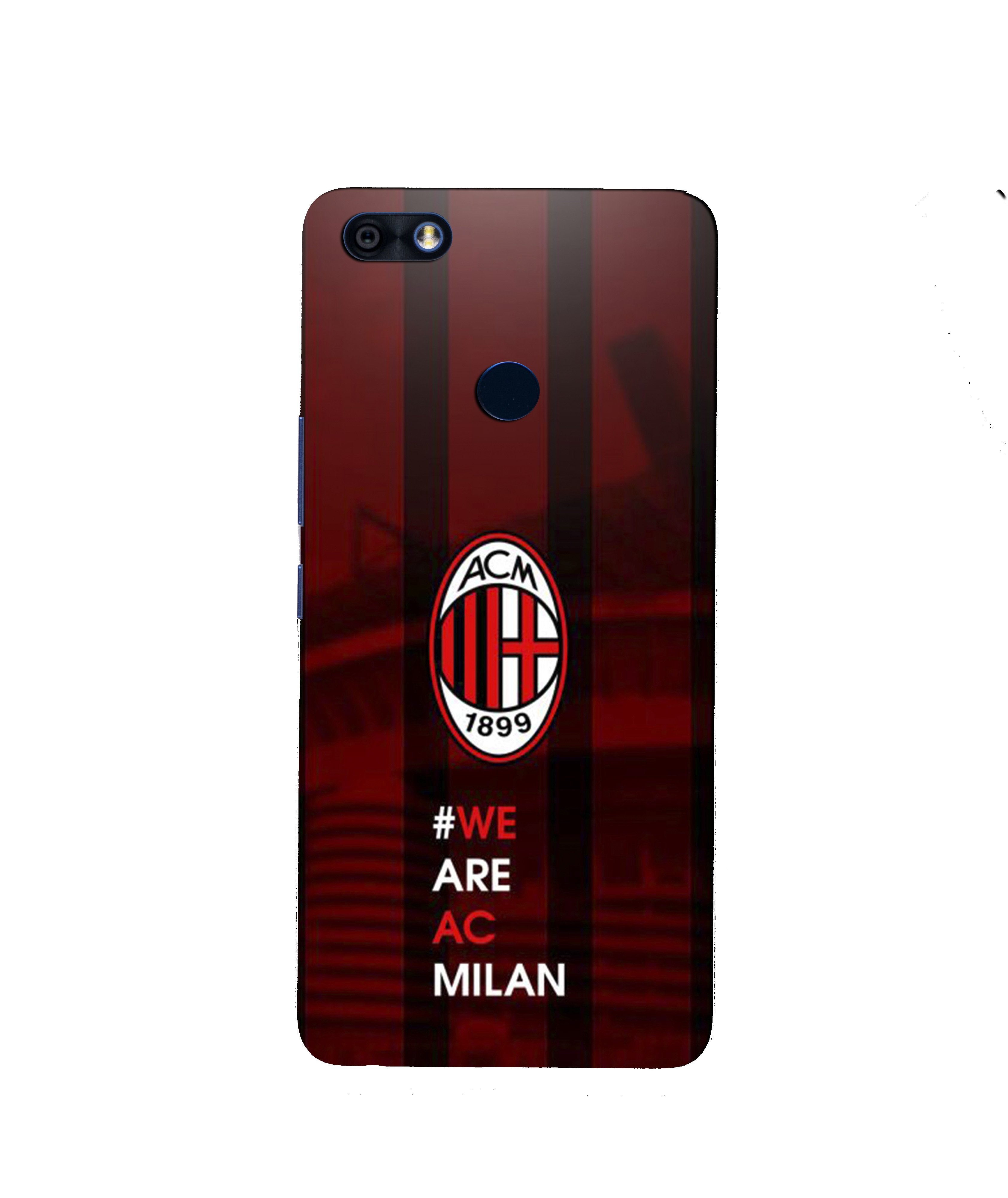 AC Milan Mobile Back Case for Infinix Note 5 / Note 5 Pro (Design - 155) AC Milan Case for Infinix Note 5 / Note 5 Pro (Design - 155)