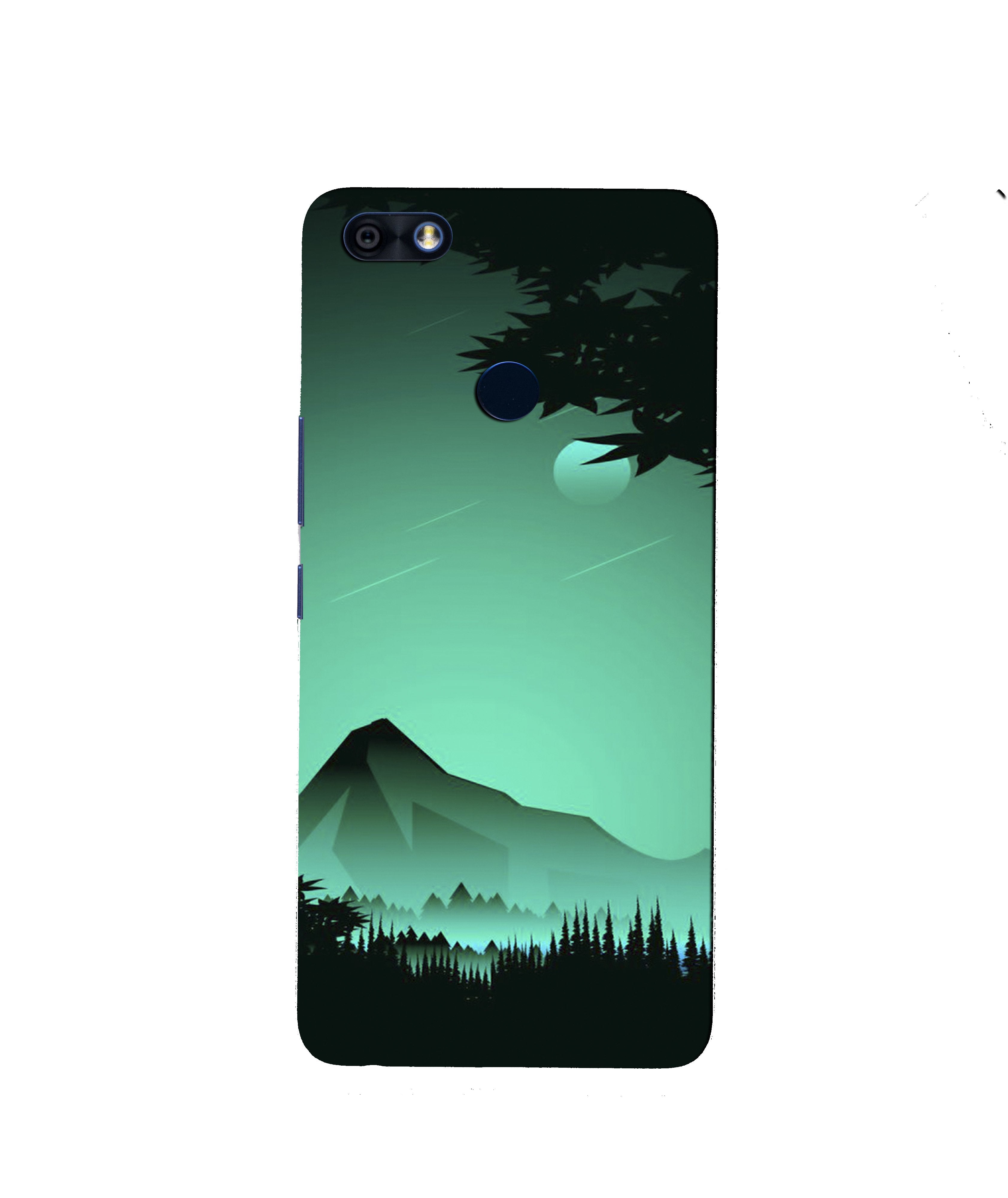 Moon Mountain Mobile Back Case for Infinix Note 5 / Note 5 Pro (Design - 204) Moon Mountain Case for Infinix Note 5 / Note 5 Pro (Design - 204)