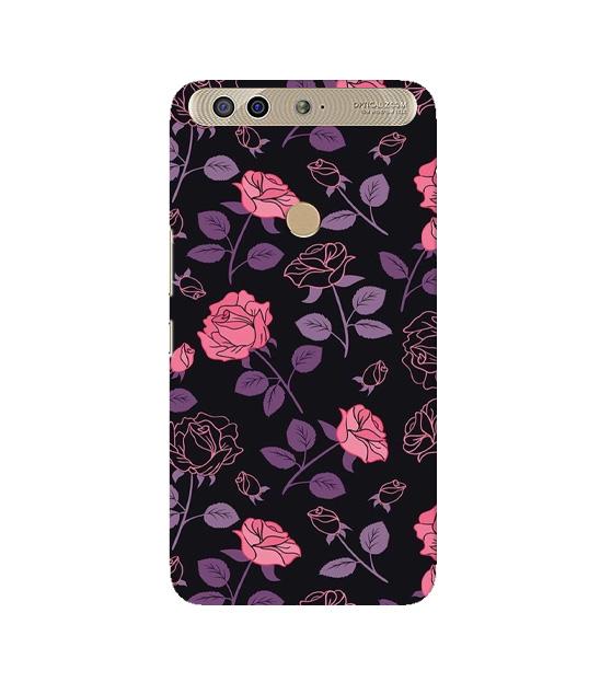 Rose Black Background Mobile Back Case for Infinix Zero 5 (Design - 27) Rose Black Background Case for Infinix Zero 5