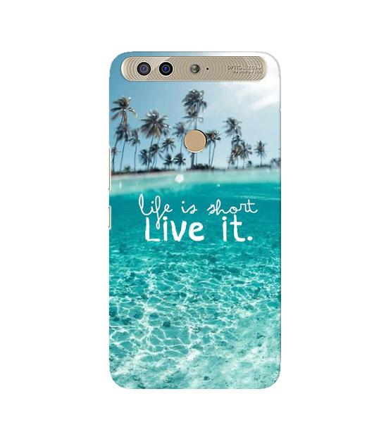 Life is short live it Mobile Back Case for Infinix Zero 5 (Design - 45) Life is short live it Case for Infinix Zero 5