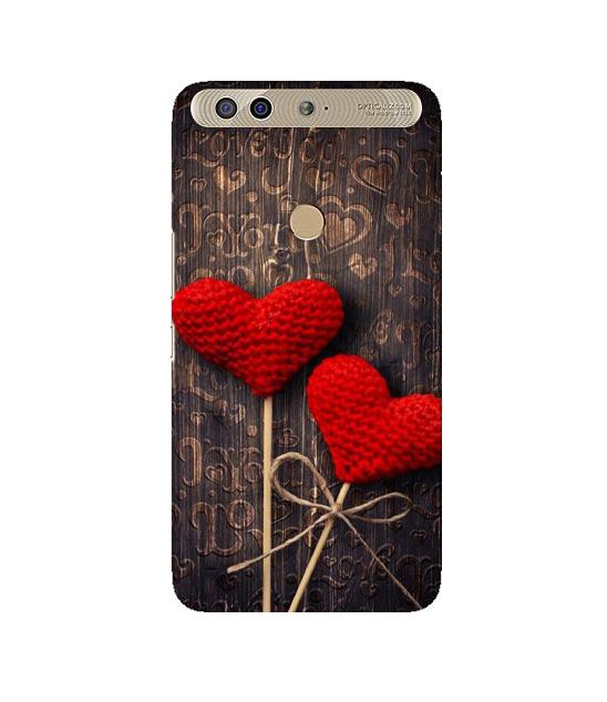 Red Hearts Mobile Back Case for Infinix Zero 5 (Design - 80) Red Hearts Case for Infinix Zero 5