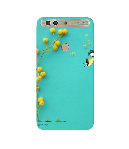 Flowers Girl Mobile Back Case for Infinix Zero 5 (Design - 216) Flowers Girl Case for Infinix Zero 5 (Design No. 216)