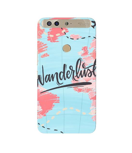 Wonderlust Travel Mobile Back Case for Infinix Zero 5 (Design - 223) Wonderlust Travel Case for Infinix Zero 5 (Design No. 223)