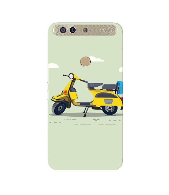 Vintage Scooter Mobile Back Case for Infinix Zero 5 (Design - 260) Vintage Scooter Case for Infinix Zero 5 (Design No. 260)