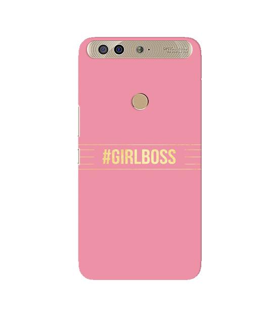 Girl Boss Pink Mobile Back Case for Infinix Zero 5 (Design - 263) Girl Boss Pink Case for Infinix Zero 5 (Design No. 263)
