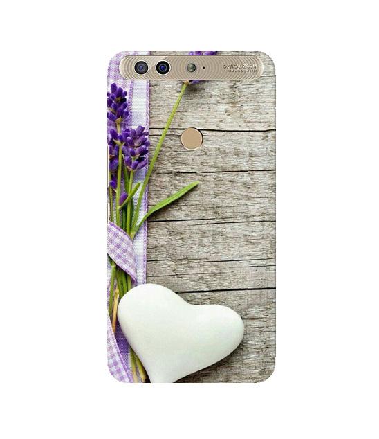 White Heart Mobile Back Case for Infinix Zero 5 (Design - 298) White Heart Case for Infinix Zero 5 (Design No. 298)