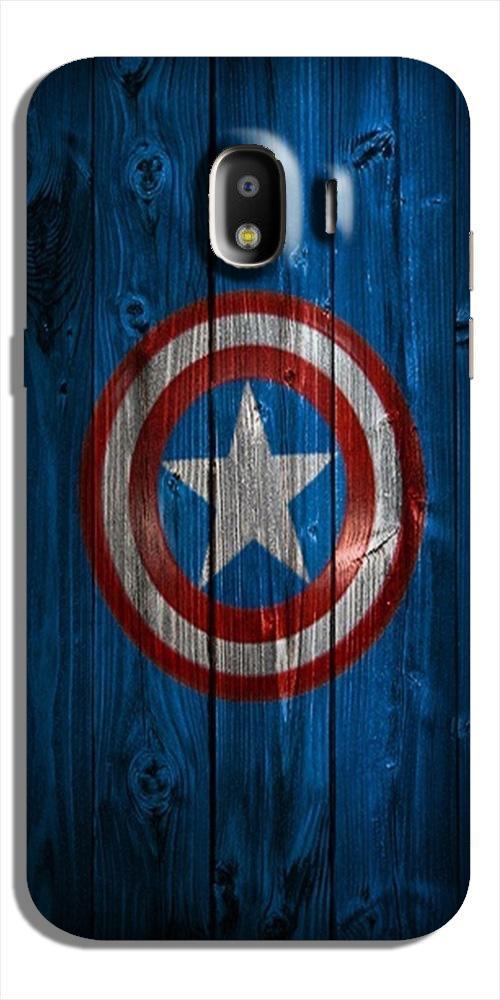 Captain America Superhero Case for Galaxy J4 (Design - 118)