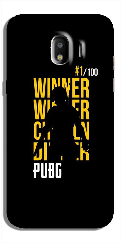 Pubg Winner Winner Case for Galaxy J2 (2018) (Design - 177) Pubg Winner Winner Case for Galaxy J2 (2018) (Design - 177)