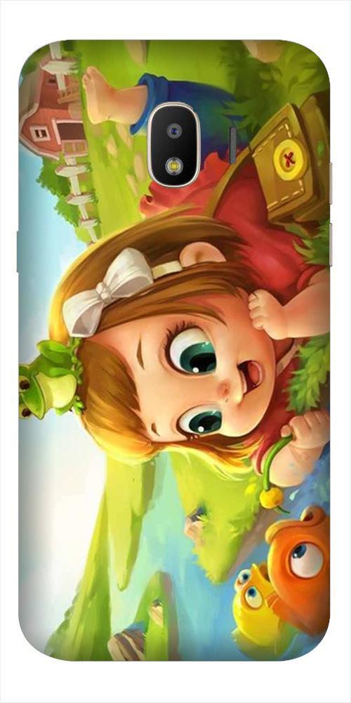 Baby Girl Mobile Back Case for Galaxy J4 (Design - 339) Baby Girl Mobile Back Case for Galaxy J4 (Design - 339)