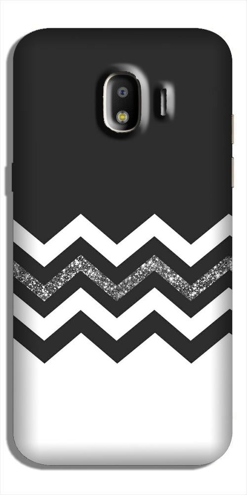 Black white Pattern2Case for Galaxy J4 Black white Pattern2Case for Galaxy J4