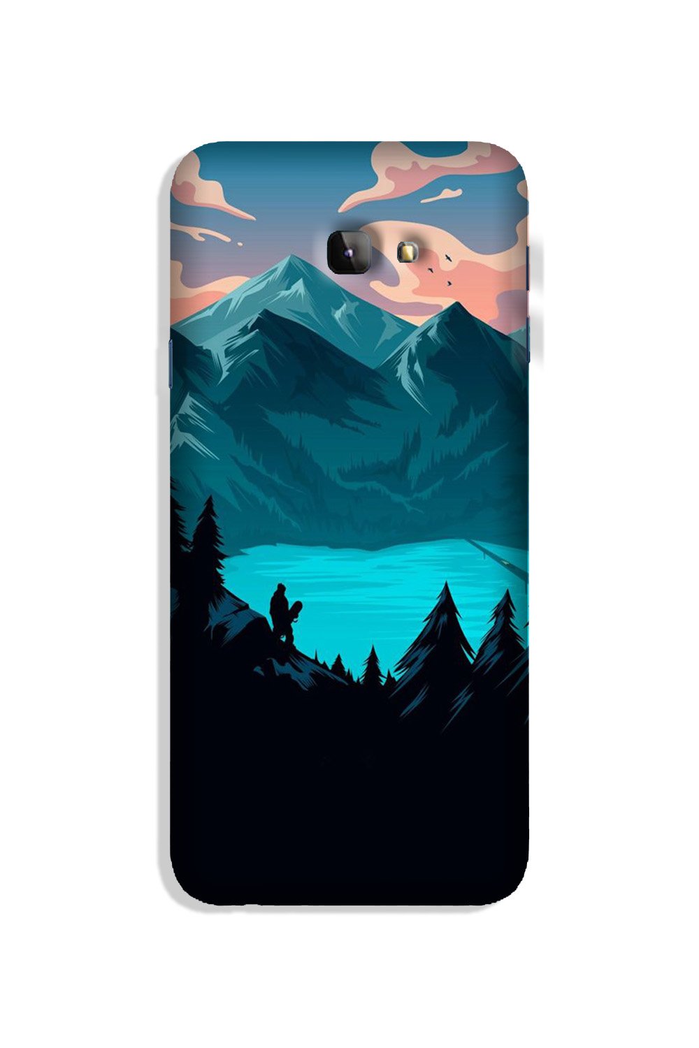 Mountains Case for Galaxy J4 Plus (Design - 186) Mountains Case for Galaxy J4 Plus (Design - 186)