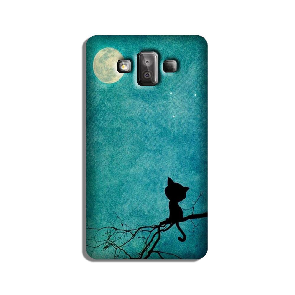 Moon cat Case for Galaxy J7 Duo Moon cat Case for Galaxy J7 Duo