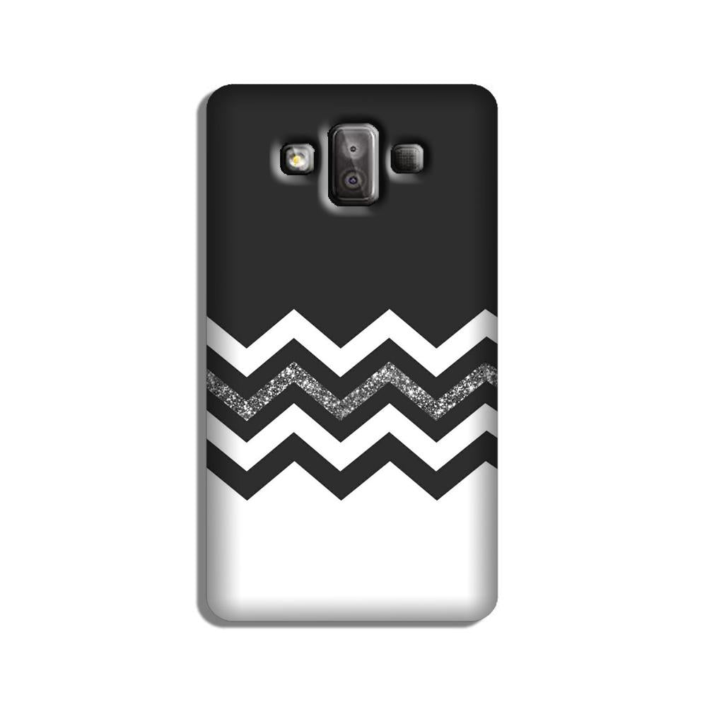 Black white Pattern2Case for Galaxy J7 Duo Black white Pattern2Case for Galaxy J7 Duo