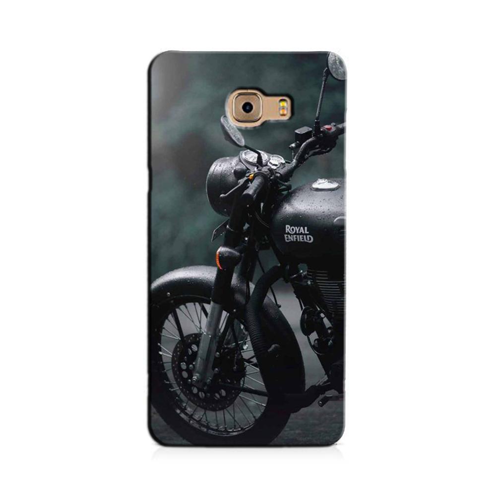 Royal Enfield Mobile Back Case for Galaxy J7 Prime (Design - 380)