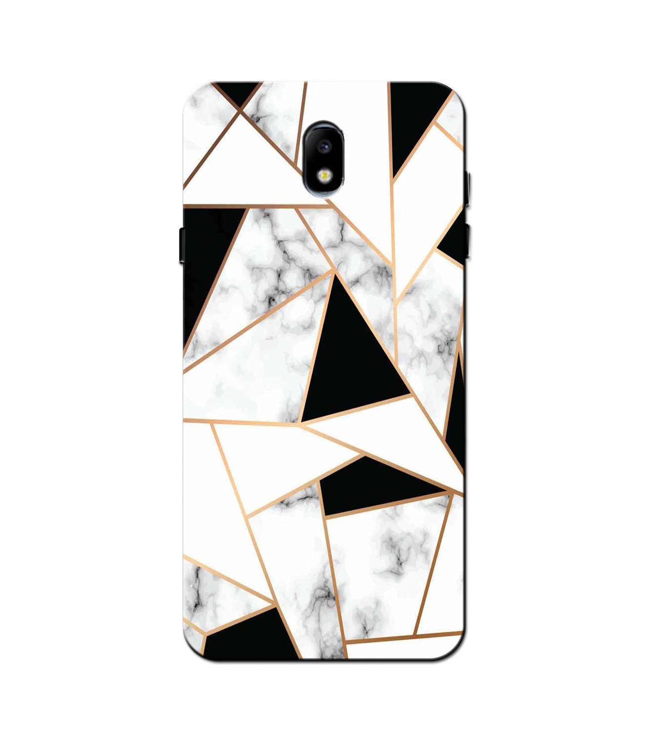 Marble Texture Mobile Back Case for Galaxy J7 Pro (Design - 322)