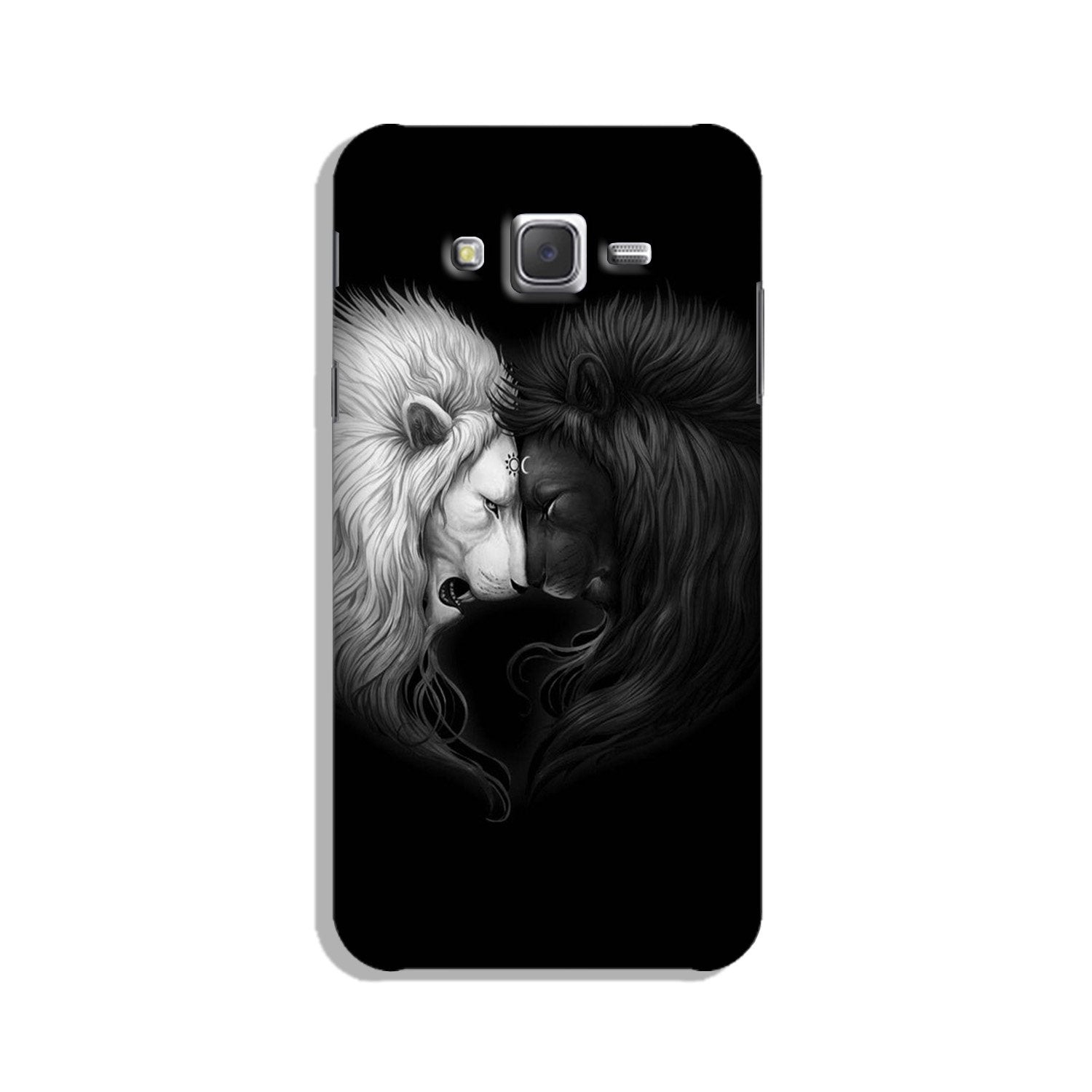 Dark White Lion Case for Galaxy E7 (Design - 140) Dark White Lion Case for Galaxy E7 (Design - 140)