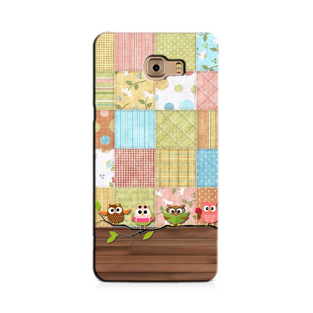 Owls Case for Galaxy C7/C7 Pro (Design - 202) Owls Case for Galaxy C7/C7 Pro (Design - 202)