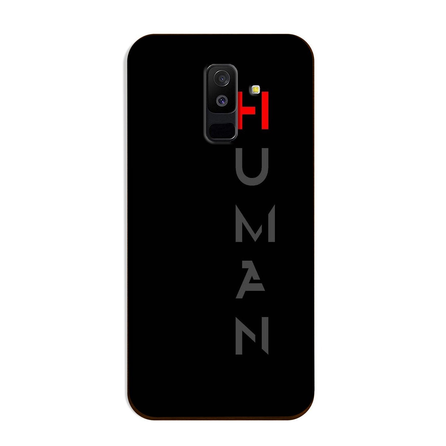 Human Case for Galaxy A6 Plus (Design - 141)