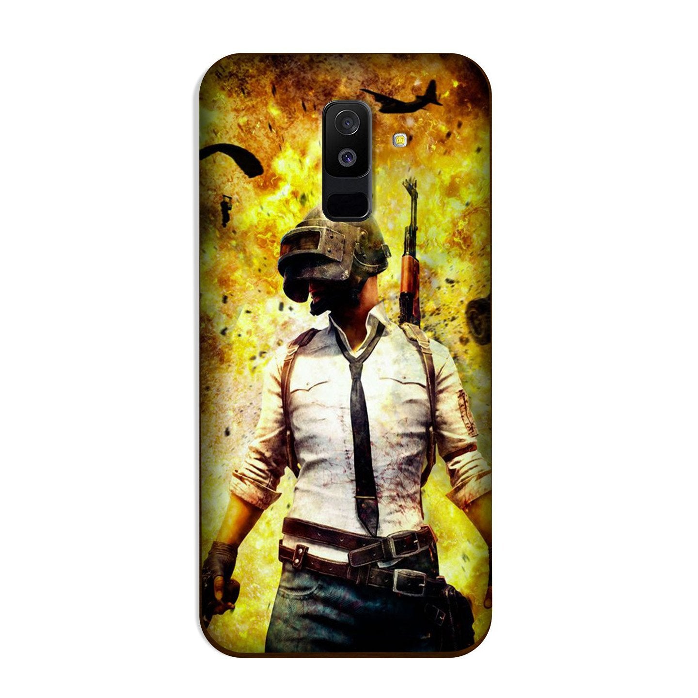 Pubg Case for Galaxy A6 Plus (Design - 180) Pubg Case for Galaxy A6 Plus (Design - 180)