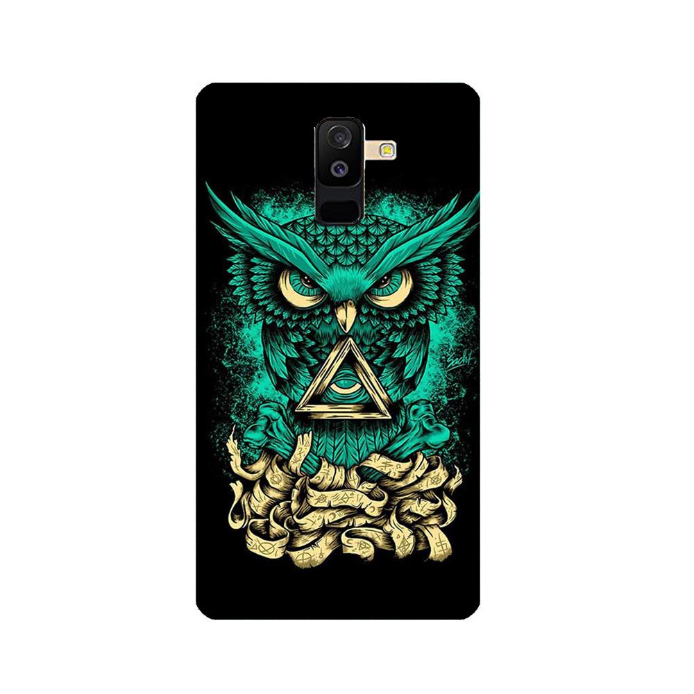 Owl Mobile Back Case for Galaxy A6 Plus (Design - 358) Owl Mobile Back Case for Galaxy A6 Plus (Design - 358)
