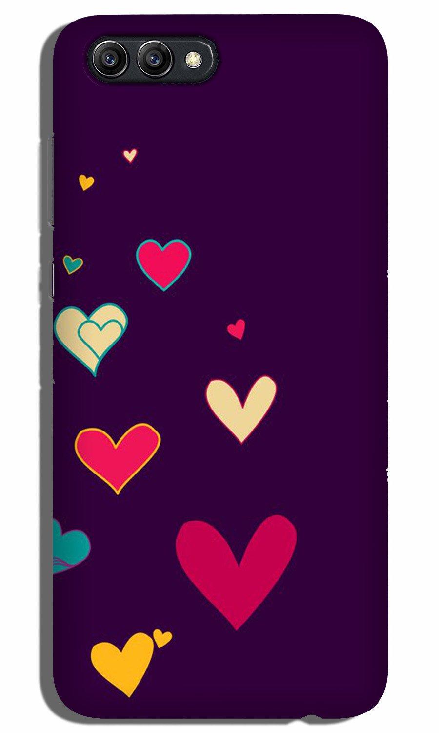 Purple Background Case for Realme C2 (Design - 107) Purple Background Case for Realme C2 (Design - 107)