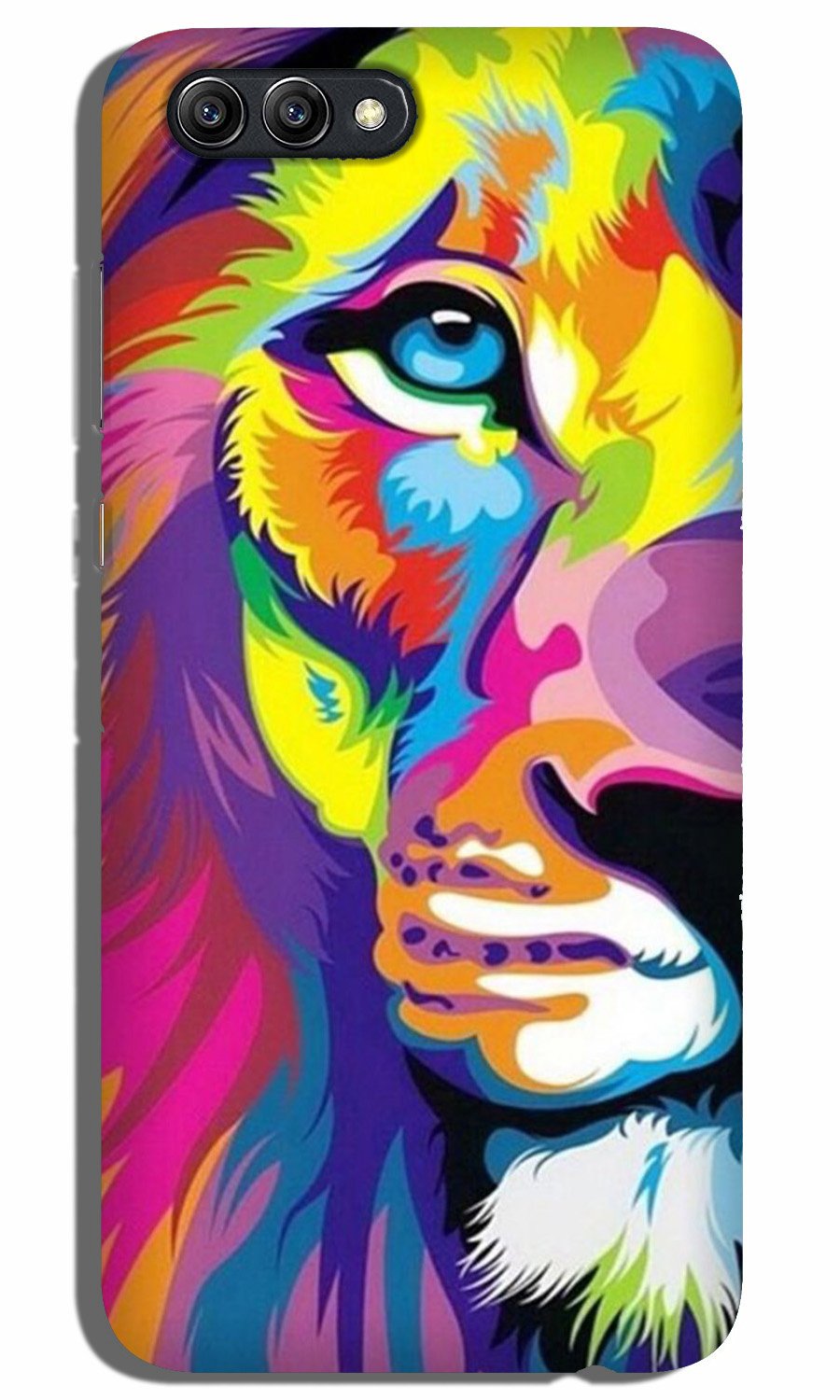 Colorful Lion Case for Oppo A3s (Design - 110) Colorful Lion Case for Oppo A3s (Design - 110)