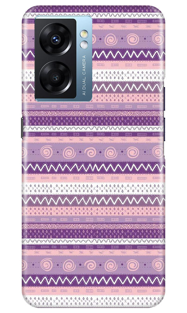 Zigzag line pattern3 Mobile Back Case for Oppo K10 5G (Design - 11) Zigzag line pattern3 Case for Oppo K10 5G