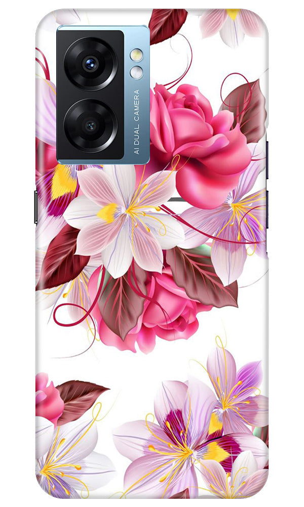 Beautiful flowers Mobile Back Case for Oppo K10 5G (Design - 23) Beautiful flowers Case for Oppo K10 5G