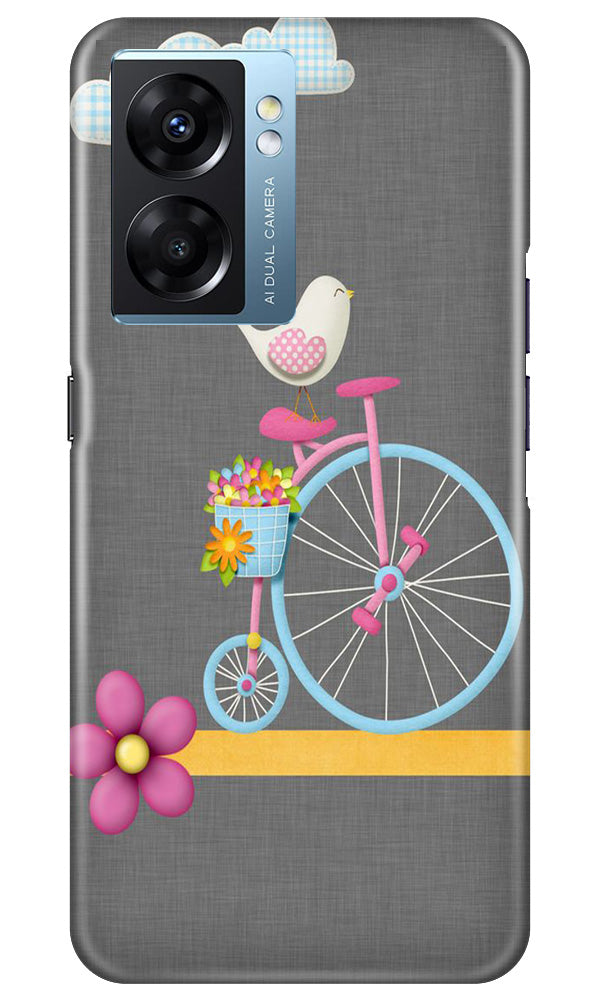 Sparron with cycle Mobile Back Case for Oppo K10 5G (Design - 34) Sparron with cycle Case for Oppo K10 5G