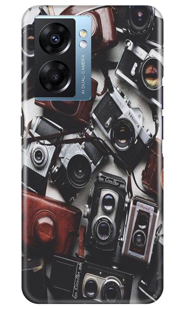 Cameras Mobile Back Case for Oppo K10 5G (Design - 57) Cameras Case for Oppo K10 5G