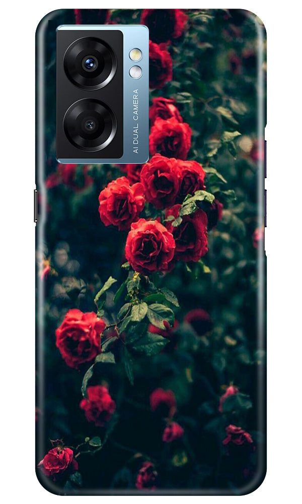Red Rose Mobile Back Case for Oppo K10 5G (Design - 66) Red Rose Case for Oppo K10 5G