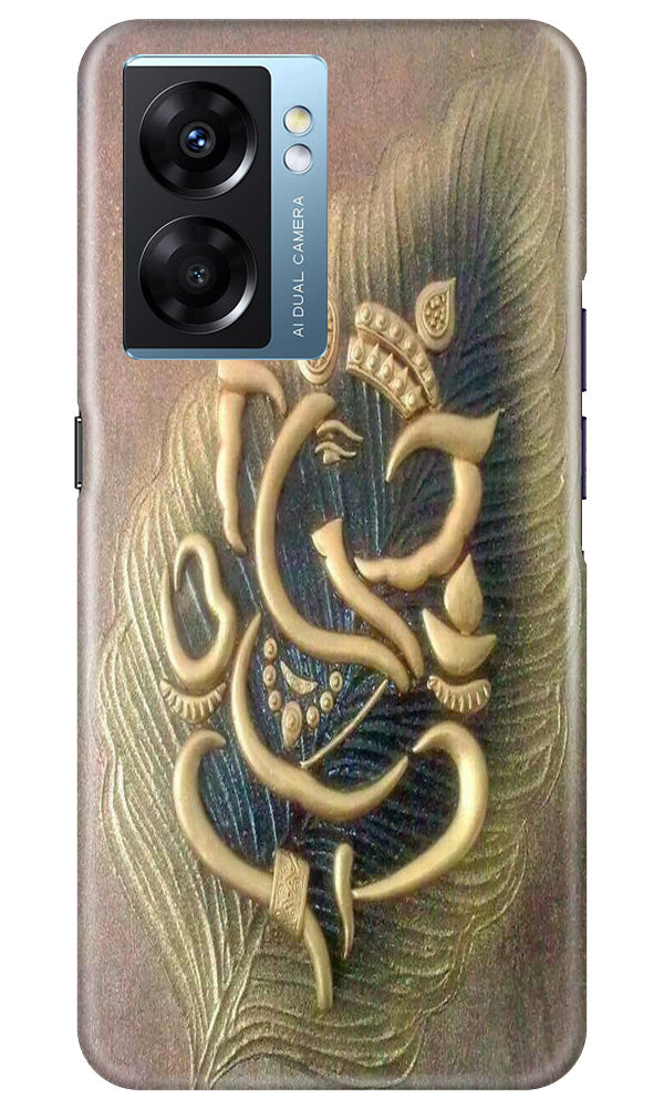 Lord Ganesha Mobile Back Case for Oppo K10 5G (Design - 100) Lord Ganesha Case for Oppo K10 5G