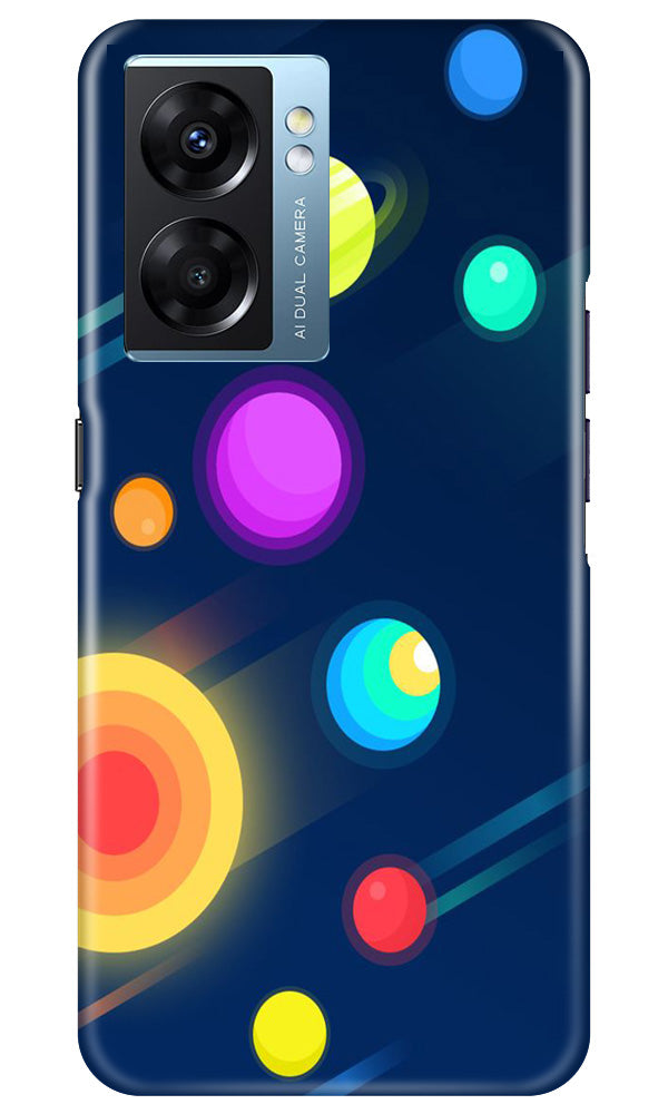 Solar Planet Mobile Back Case for Oppo K10 5G (Design - 166) Solar Planet Case for Oppo K10 5G (Design - 166)