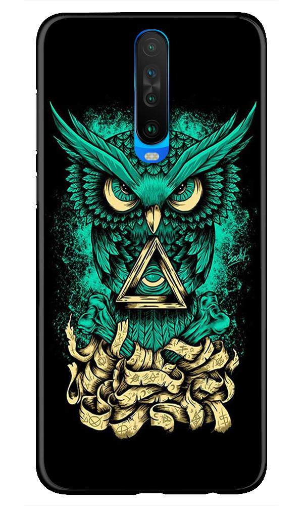 Owl Mobile Back Case for Redmi K30 (Design - 358)