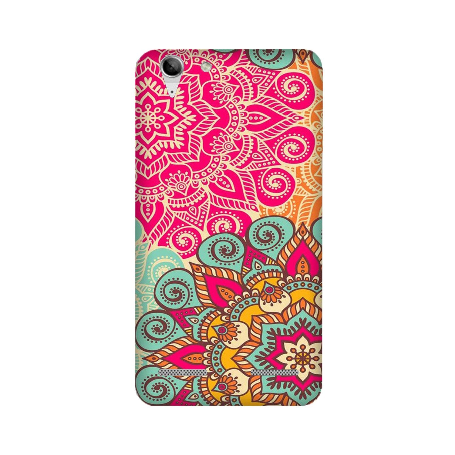 Rangoli art Mobile Back Case for Lenovo K5 / K5 Plus (Design - 6) Rangoli art Case for Lenovo K5 / K5 Plus