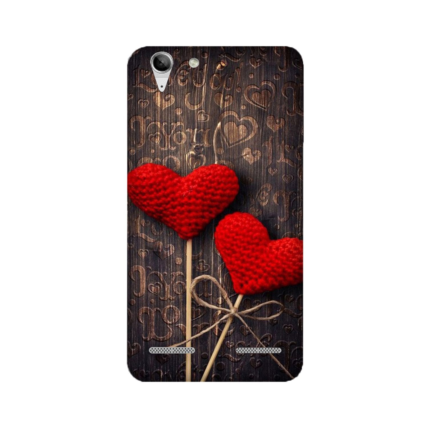 Red Hearts Mobile Back Case for Lenovo K5 / K5 Plus (Design - 80) Red Hearts Case for Lenovo K5 / K5 Plus