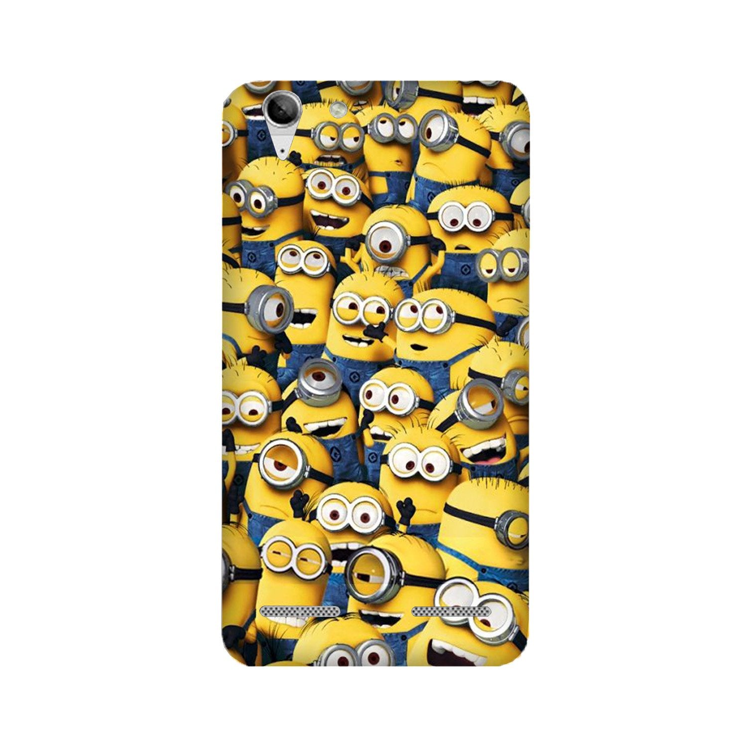 Minions Mobile Back Case for Lenovo K5 / K5 Plus (Design - 126) Minions Case for Lenovo K5 / K5 Plus (Design - 126)