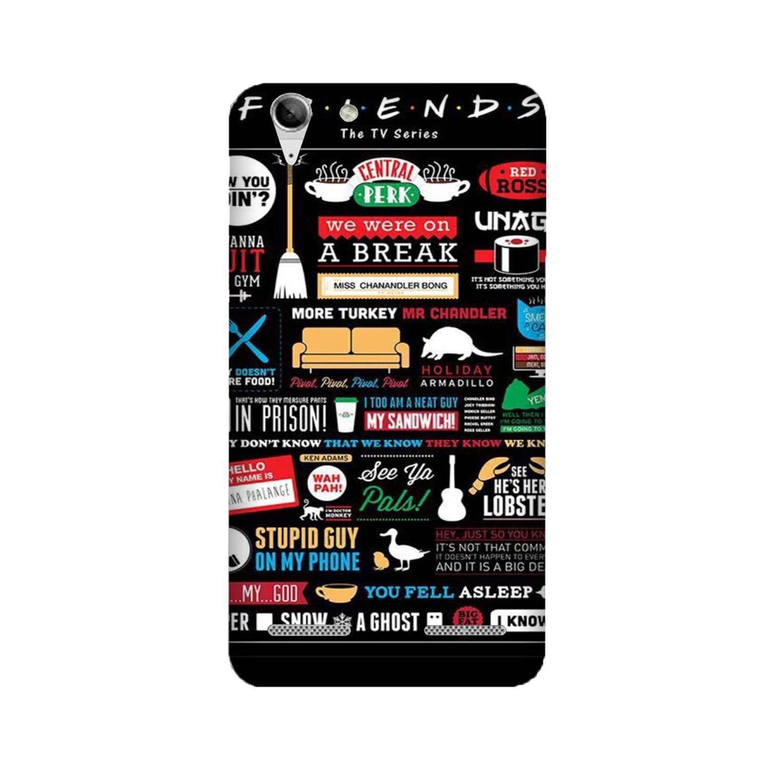 Friends Mobile Back Case for Lenovo K5 / K5 Plus (Design - 145) Friends Case for Lenovo K5 / K5 Plus (Design - 145)