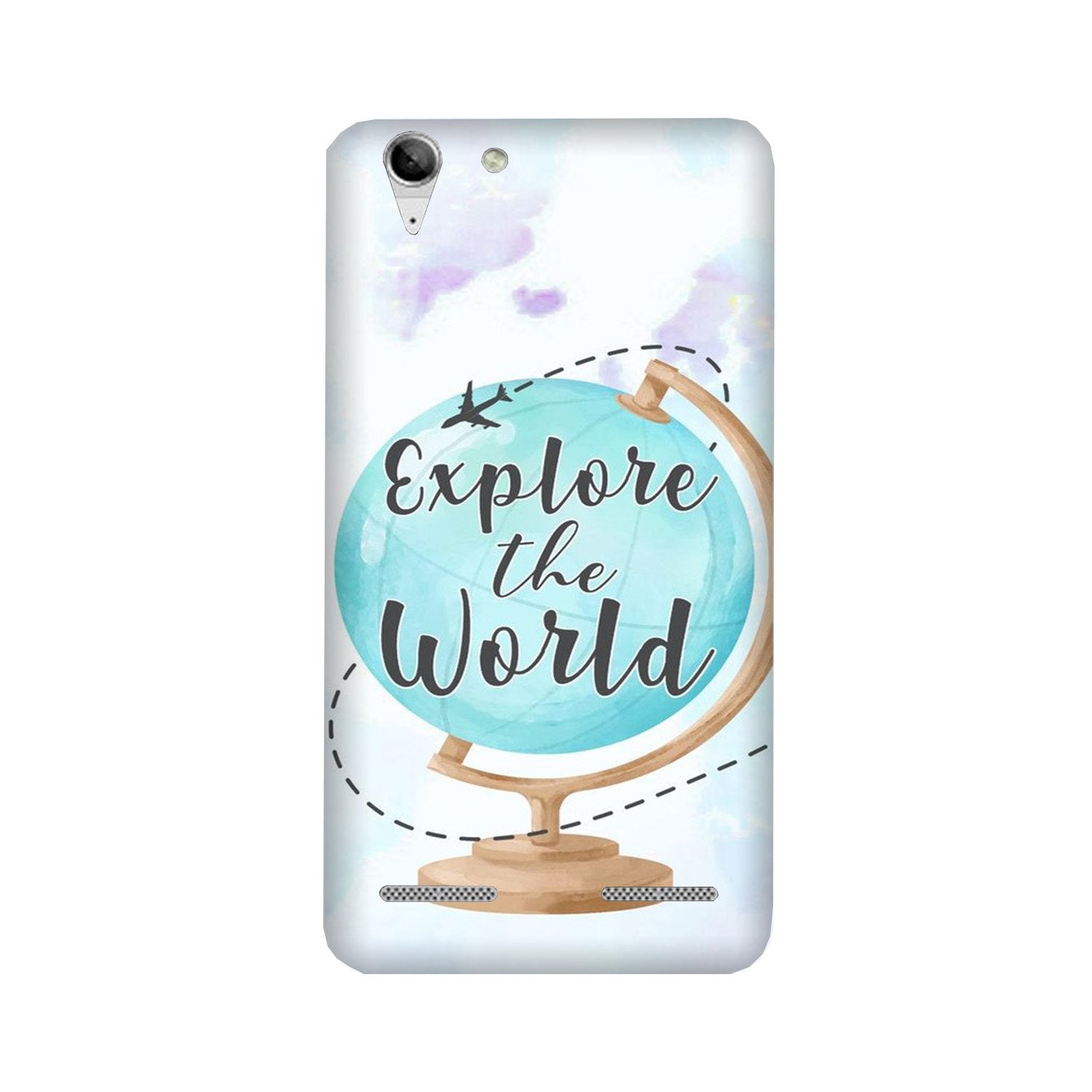 Explore the World Mobile Back Case for Lenovo K5 / K5 Plus (Design - 207) Explore the World Case for Lenovo K5 / K5 Plus (Design No. 207)