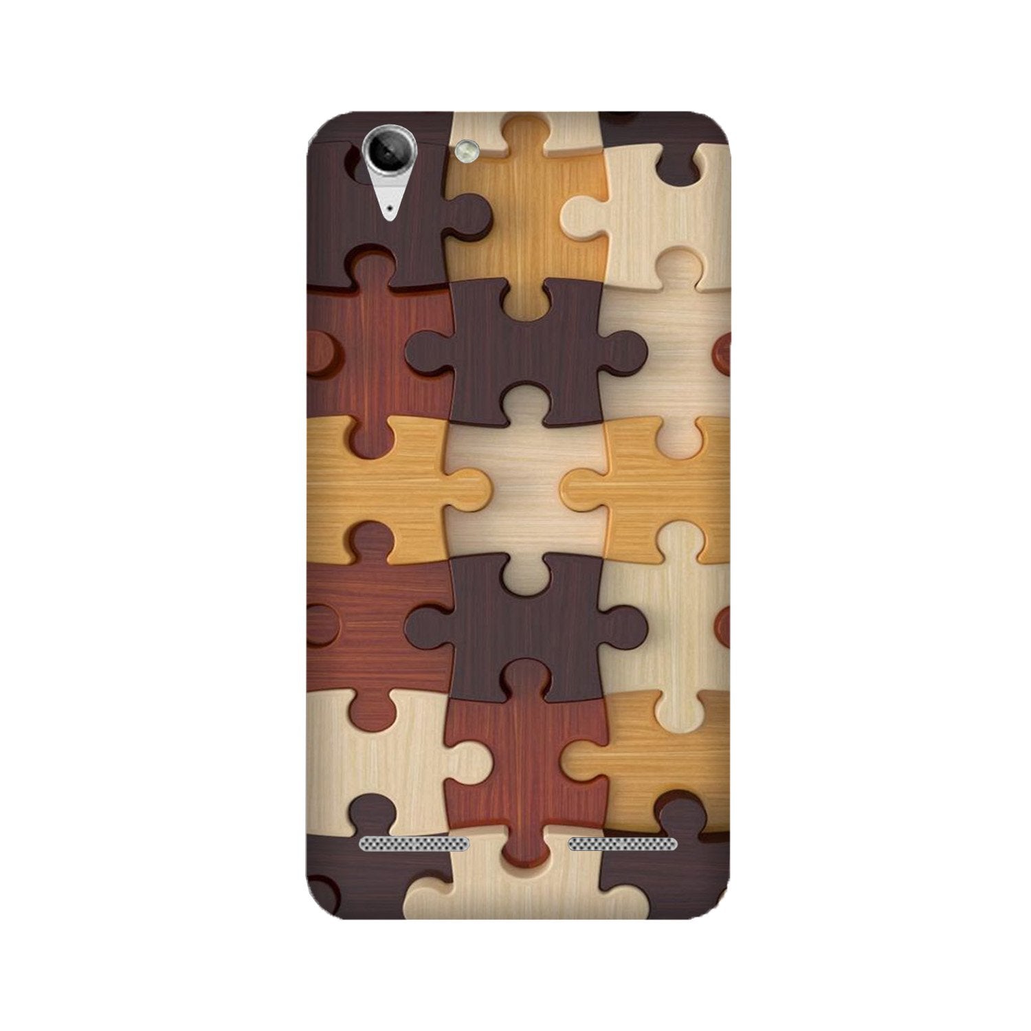 Puzzle Pattern Mobile Back Case for Lenovo K5 / K5 Plus (Design - 217) Puzzle Pattern Case for Lenovo K5 / K5 Plus (Design No. 217)