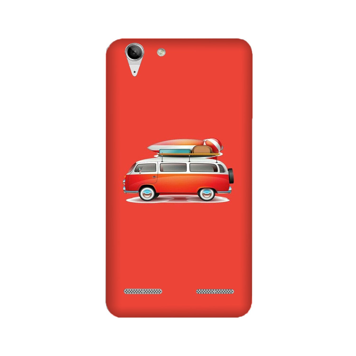 Travel Bus Mobile Back Case for Lenovo K5 / K5 Plus (Design - 258) Travel Bus Case for Lenovo K5 / K5 Plus (Design No. 258)
