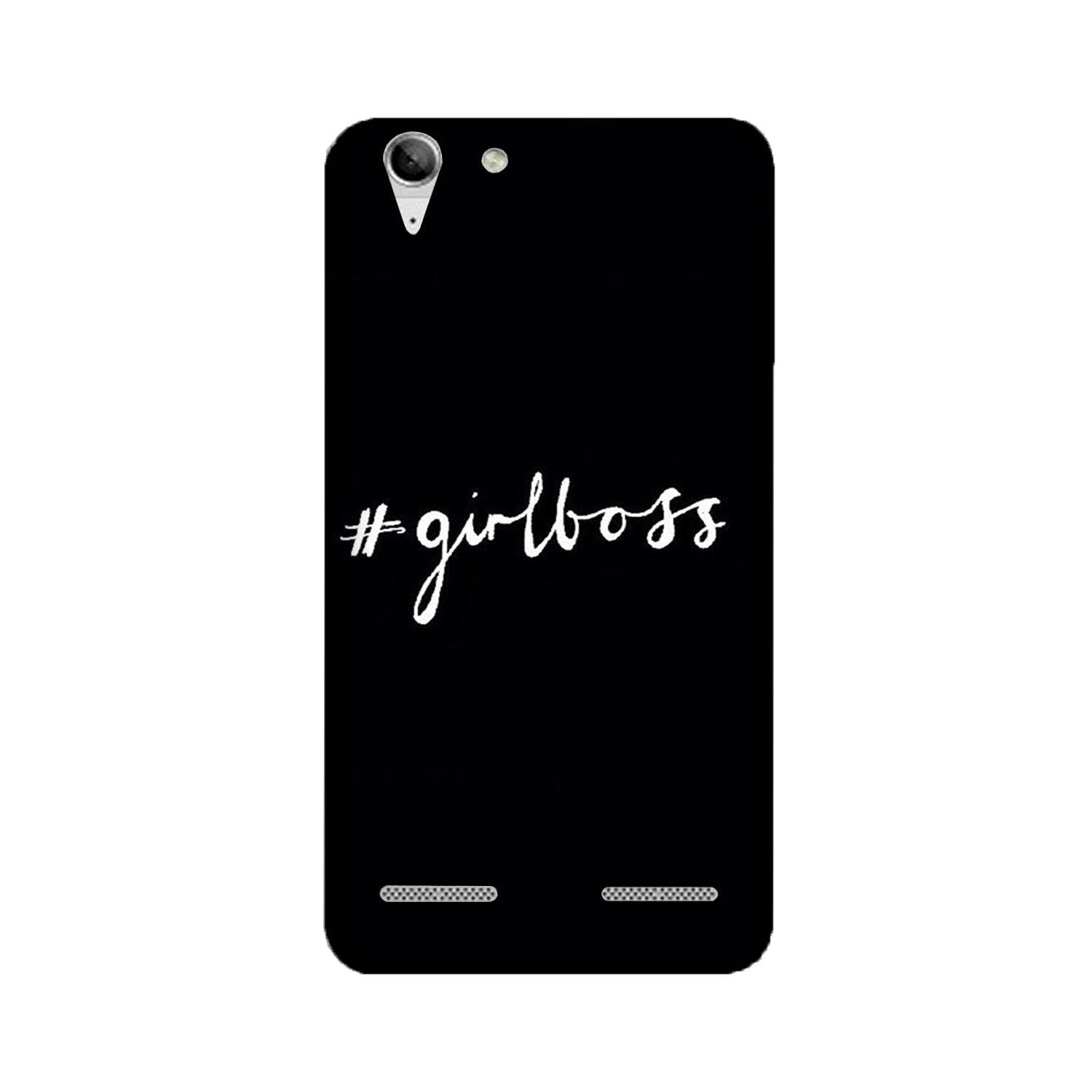 #GirlBoss Mobile Back Case for Lenovo K5 / K5 Plus (Design - 266) #GirlBoss Case for Lenovo K5 / K5 Plus (Design No. 266)