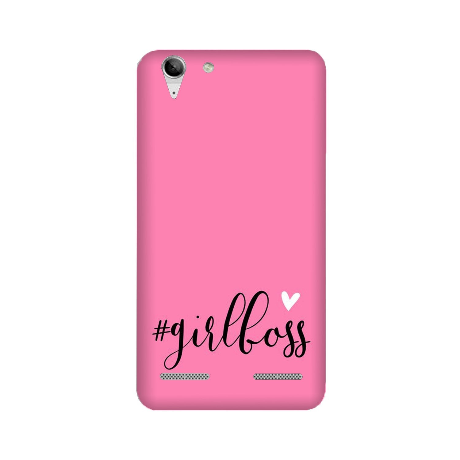Girl Boss Pink Mobile Back Case for Lenovo K5 / K5 Plus (Design - 269) Girl Boss Pink Case for Lenovo K5 / K5 Plus (Design No. 269)