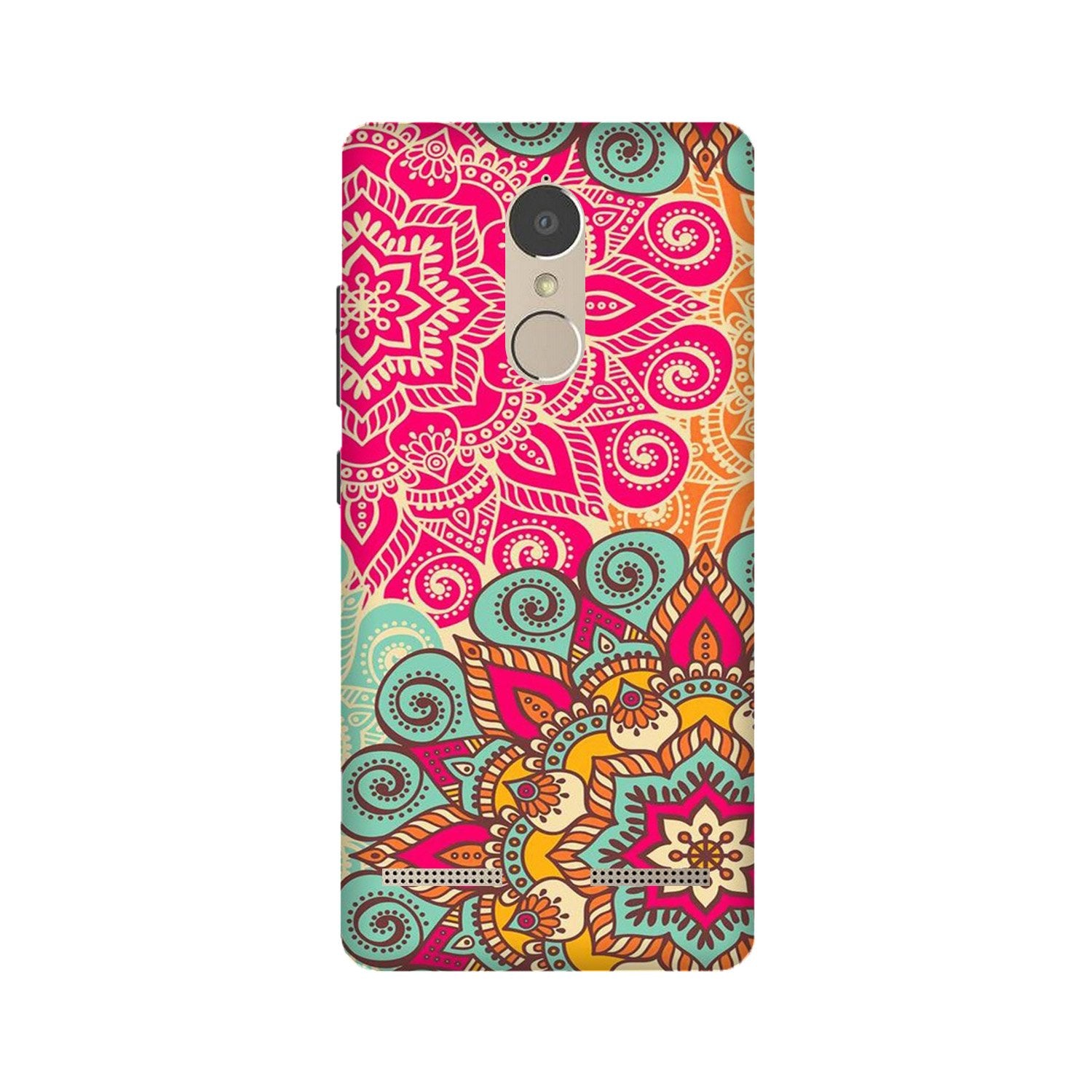 Rangoli art Mobile Back Case for Lenovo K6 / K6 Power (Design - 6) Rangoli art Case for Lenovo K6 / K6 Power